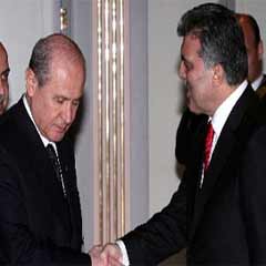 Gül, Bahçeli görüşmesinin ayrıntıları