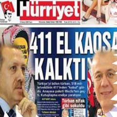 Mum gibi eriyen gazete
