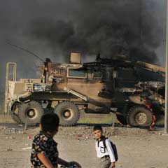Basra'da şiddetli çatışmalar