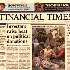 Financial Times: Kapatma davası tam bir darbe