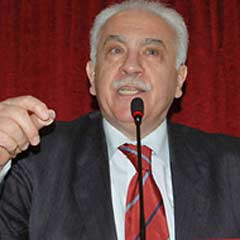 Perinçek'ten adliye önünde tehditler