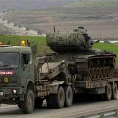 Sınıra tank desteği