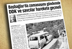 DDK'dan 'Başbağlar' hamlesi