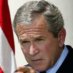 Bush'un canı fena yanmış