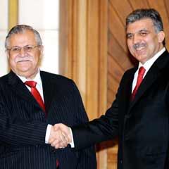 Çiçek: Talabani ile mutabakata vardık