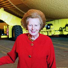 Thatcher hastaneye kaldırıldı