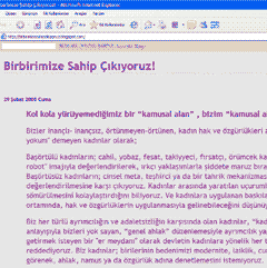 'Bedenimiz denetlenmesin'
