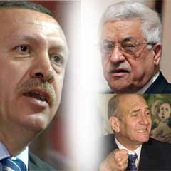 Erdoğan, Abbas ve Olmert'i aradı