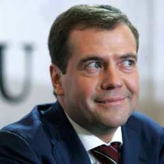 Medvedev devlet başkanı