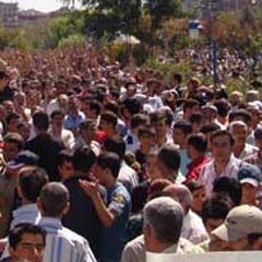 Belçika'da PKK yandaşlarından protesto