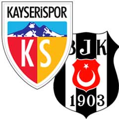 Kayserispor 2 - Beşiktaş 0