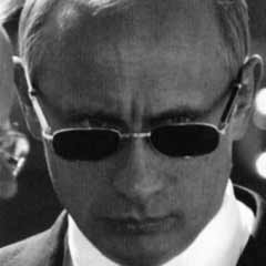Putin Dağıstan dağlarında