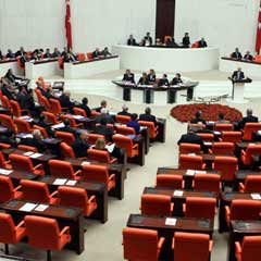 'Başörtüsü' Meclis'te