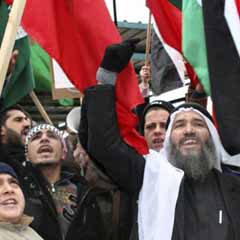 Ürdün'de HAMAS mitingi