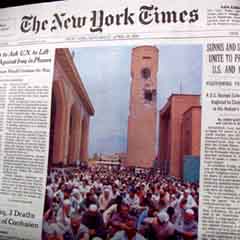 New York Times: Clinton'ı destekliyoruz