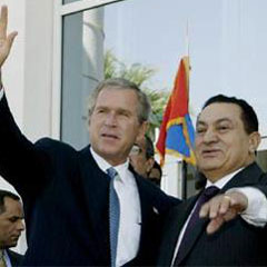 Bush, Mübarek'le ne konuştu?