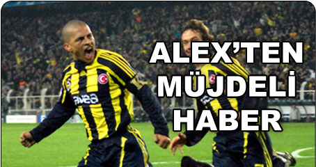 Alex'ten müjdeli haber