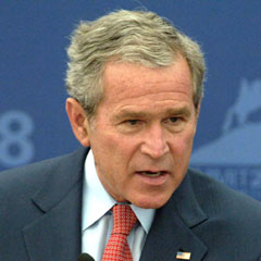 Bush İsrail'de