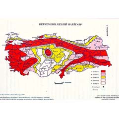 Deprem haritası güncelleniyor