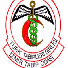 İzmirli hekimler kanlı beyaz önlüklü eylem yaptı