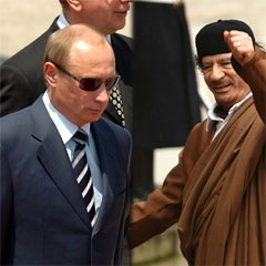 Putin Libya'ya gidiyor