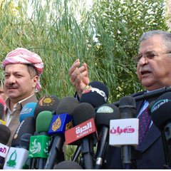 Barzani ve Talabani operasyonu kınadı