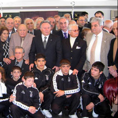 Beşiktaş'ta bayramlaşma