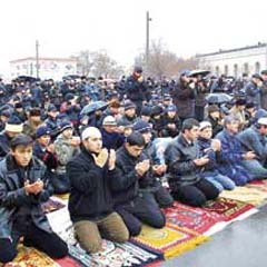 Kar üstünde bayram namazı