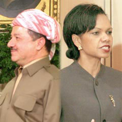 Barzani, Rice ile görüşmüyor