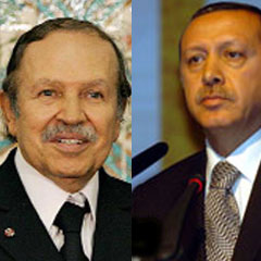 Erdoğan'dan Buteflika'ya başsağlığı