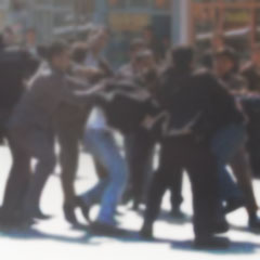 Kütahya'da parkta bıçaklı kavga