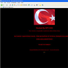 DTP'nin sitesi 'hack'lendi