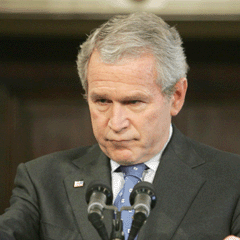 Bush ölümden döndü