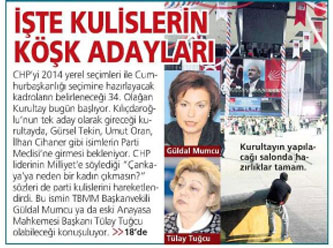 CHP kulislerinde konuşulan cumhurbaşkanı adayı!