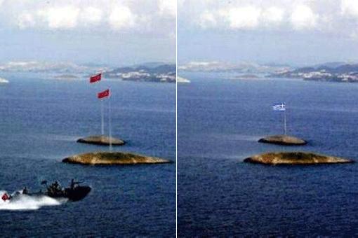 Yunanistan adalarımıza tek tek bayrak dikiyor!