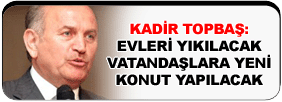 EVLERİ YIKILACAK VATANDAŞLARA YENİ EV YAPILACAK