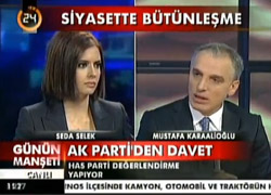 Canlı yayında bayıldı