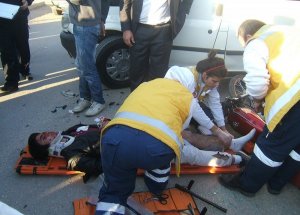 İzmir'de zincirleme trafik kazası