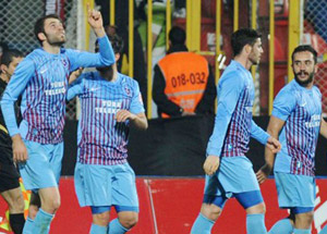 Trabzon kupada fırtına gibi