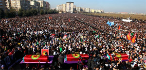 3 PKK'lının Cenaze Töreninde İlginç Ayrıntı!