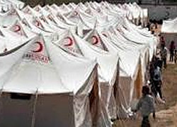 BM'den Suriyelilere 18 bin 500 çadır