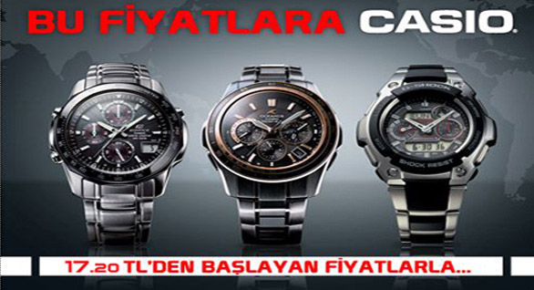 Bu Fiyatlara Casio