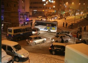 Yozgat’ta Kar Yağışı Hayatı Olumsuz Etkiledi