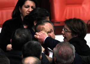 Yumruklarla Yasa Geçirdiler