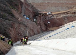 Akbaş Barajı’nın Gövde Dolgusu Tamamlandı