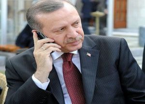 Erdoğan'dan Saygun'a Telefon