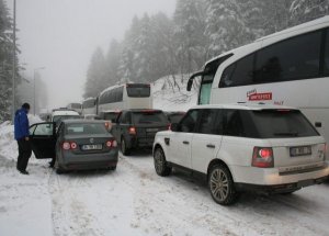 Uludağ’da Trafik İşkencesi