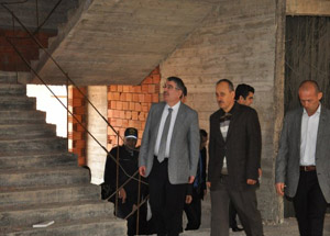 Eski Bakan Şahin, Müftülük Sitesi’ni İnceledi