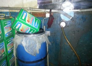 Menşei belirsiz 7 bin 453 litre yakıt ele geçirildi