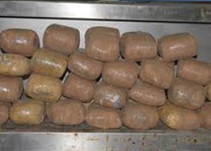 Alanya'da 7 kilo esrar ele geçirildi